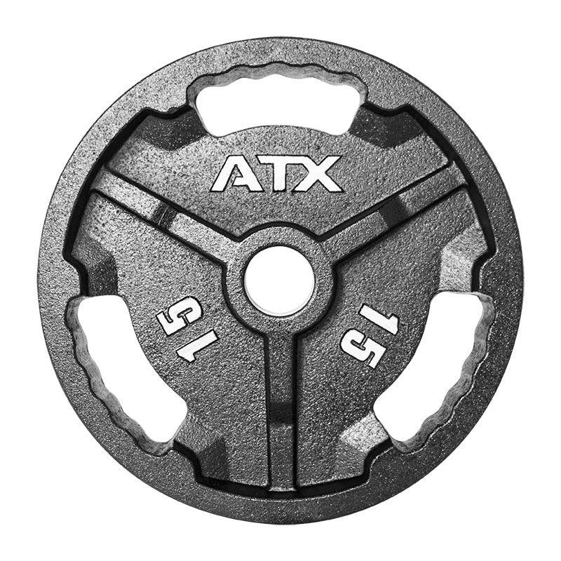 ATX Premium Cast Iron Tri-Grip Olympic Weights 12 ATX Premium Cast Iron Tri-Grip Olympic Weights - Image 10