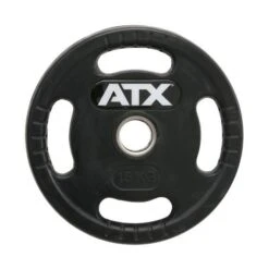 ATX Rubber-Coated Olympic Grip Weights (AKA Rubber Grippers) -Gymforge Fitness Shop 15kg 6