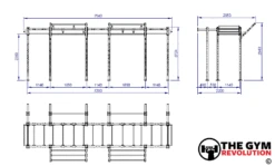 ATX Functional B2A Training Rig -Gymforge Fitness Shop 2 back 2 action rig design schematics