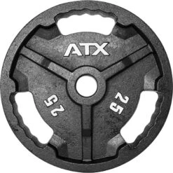 ATX Premium Cast Iron Tri-Grip Olympic Weights 35 ATX Premium Cast Iron Tri-Grip Olympic Weights -Gymforge Fitness Shop 25kg 3