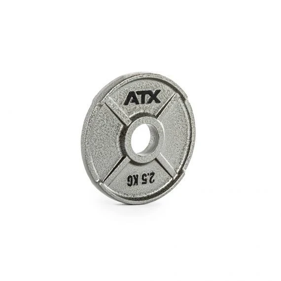 ATX Hammertone Olympic Cast-Iron Weight Plates 12 ATX Hammertone Olympic Cast-Iron Weight Plates - Image 10