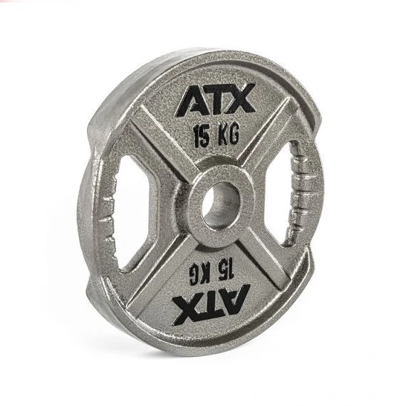 ATX Hammertone Olympic Cast-Iron Weight Plates 9 ATX Hammertone Olympic Cast-Iron Weight Plates - Image 7