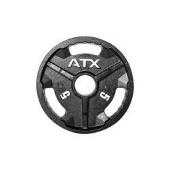 ATX Premium Cast Iron Tri-Grip Olympic Weights 28 ATX Premium Cast Iron Tri-Grip Olympic Weights -Gymforge Fitness Shop 5kg 5