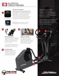 Life Fitness E3 ELLIPTICAL CROSS-TRAINER -Gymforge Fitness Shop 6450faf5 86e6 4bd8 ba16 bfdc51123c77