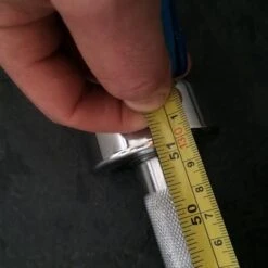 International Olympic 6ft Bar (Chrome) -Gymforge Fitness Shop 6ft bar1