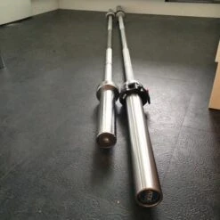 International Olympic 6ft Bar (Chrome) -Gymforge Fitness Shop 6ft bar4