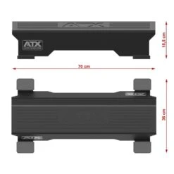 ATX Calf Block With Squat Ramp - CAFB -Gymforge Fitness Shop atx cafb skizze