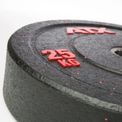 ATX Soft Rubber Olympic Bumper Plates (Colour Fleck) -Gymforge Fitness Shop atx color fleck bumper plates 4049 15 4