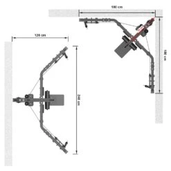 ATX Cable Corner Station CPS-600 23 ATX Cable Corner Station CPS-600 -Gymforge Fitness Shop atx cps 600 ma skizze 02 1 1