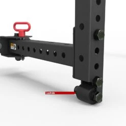 ATX Wall-Mount Folding Half Rack FBR-750 -Gymforge Fitness Shop atx fbr 750 08 1000px 3