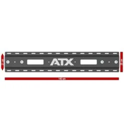 ATX Wall-Mount Folding Half Rack FBR-750 -Gymforge Fitness Shop atx fbr mrail dim 1