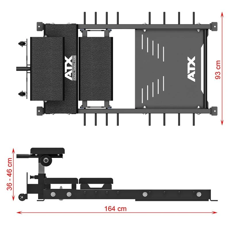 ATX Multi-use Glutes And Hips Thruster Bench GLS-800 6 ATX Multi-use Glutes And Hips Thruster Bench GLS-800 - Image 4