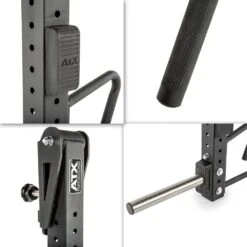 ATX Jammer Arms (Pair) - 800-Series Rack Attachment - J-ARM-T1 -Gymforge Fitness Shop atx j arm t1 03