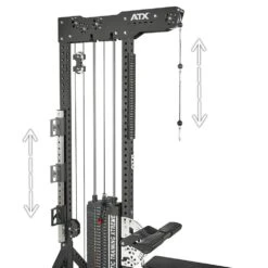 ATX Trinity Lat Pulldown/ Seated Row LSW-850 -Gymforge Fitness Shop atx lsw 850 04 1