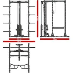 ATX Power Cage PCX-750 + Stack Weight Lat Pulldown -Gymforge Fitness Shop atx prx 750 set 280 dim