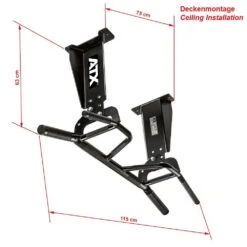ATX Ceiling/ Wall-Mount Multi-Angle Chin Bar PUX-720 -Gymforge Fitness Shop atx pux 720 v8