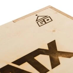 ATX 3-in-1 Plyometric Box (50/60/70cm) -Gymforge Fitness Shop atx sprungbox aus holz mit 3 verschiedenen sprunghoehen 3700 4