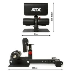 ATX Compact Sissy Squat SYS-750 -Gymforge Fitness Shop atx sys 750 ma skizze
