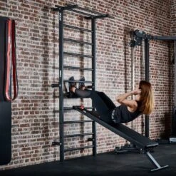 ATX Swiss Wall Bar Gym With Bench - WBG-500 -Gymforge Fitness Shop atx wbg 500 02 atmo 1