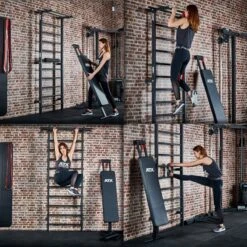 ATX Swiss Wall Bar Gym With Bench - WBG-500 -Gymforge Fitness Shop atx wbg 500 07 atmo 1