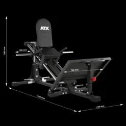ATX Legacy Leg Sled CLP-700 Mk2 (2.0) -Gymforge Fitness Shop atx clp 700 modell2023 zeichnung neu
