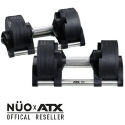 ATX Adjustable Nuo-Bell Dumbbells 2kg-20kg (Pair)