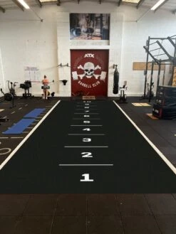 Black - Grasshopper Artificial Grass Performance Speed Track -Gymforge Fitness Shop battallion black