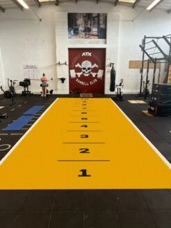 Yellow - Grasshopper Artificial Grass Performance Speed Track 10 Yellow - Grasshopper Artificial Grass Performance Speed Track -Gymforge Fitness Shop battallion yellow