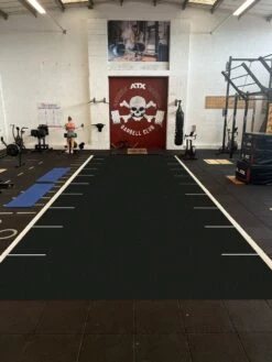 Black - Grasshopper Artificial Grass Performance Speed Track -Gymforge Fitness Shop brigade black