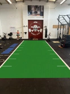Green - Grasshopper Artificial Grass Performance Speed Track -Gymforge Fitness Shop brigade green