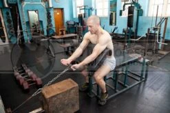 Gentleman's Moustache Cable Handle -Gymforge Fitness Shop cable preacher curls start