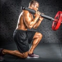 Indian Club Handle - Landmine Attachment -Gymforge Fitness Shop club with squat pad demo