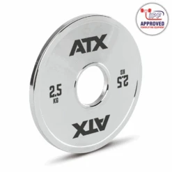 ATX Calibrated Chrome Steel Competition Powerlifting FRACTIONAL Weight Plates -Gymforge Fitness Shop cpp 0250 1