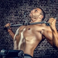 Extra-Wide Parallel Grip/ Straight Bar Cable Handle (90cm) -Gymforge Fitness Shop g 2005 6 von 4