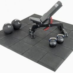 High-Impact CrossFit Gym Tile With Ramp Edge 14 High-Impact CrossFit Gym Tile With Ramp Edge -Gymforge Fitness Shop gp 50 3 8 von 19 1