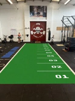 Green - Grasshopper Artificial Grass Performance Speed Track -Gymforge Fitness Shop grenadier green