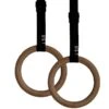 ATX Wooden Gym Rings -Gymforge Fitness Shop gym rings holz 1 paar inklusive straps 3467 0