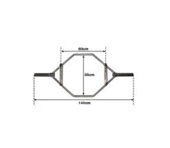 Olympic Trap/ Hex Bar 9 Olympic Trap/ Hex Bar -Gymforge Fitness Shop hex bar 50mm professional schwarz inkl 2 verschluesse 1616 2
