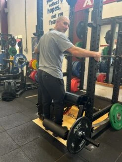 JAWS Bite-Size 2-in-1 Leg Extension / Curl Rack Attachment -Gymforge Fitness Shop img 0140