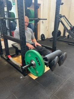 JAWS Bite-Size 2-in-1 Leg Extension / Curl Rack Attachment -Gymforge Fitness Shop img 0145