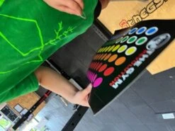 Gym Rack Hole-Marking Sticker Pack -Gymforge Fitness Shop img 0691