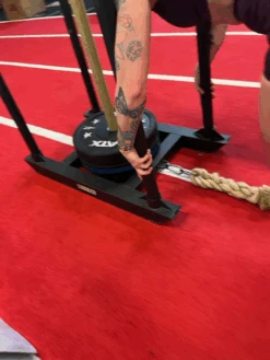 JAWS Fitness Hardy Hemp Sled Prowler Pulling Rope -Gymforge Fitness Shop img 3070