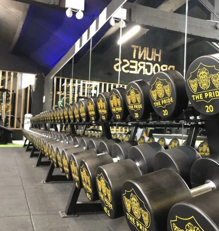 Custom Logo Pro Urethane Dumbbells Set 4 Custom Logo Pro Urethane Dumbbells Set - Image 2