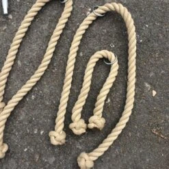 Extra Long Natural Triceps Rope - 150cm 6 Extra Long Natural Triceps Rope - 150cm -Gymforge Fitness Shop img 8246