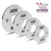 ATX Calibrated Chrome Steel Competition Powerlifting FRACTIONAL Weight Plates
