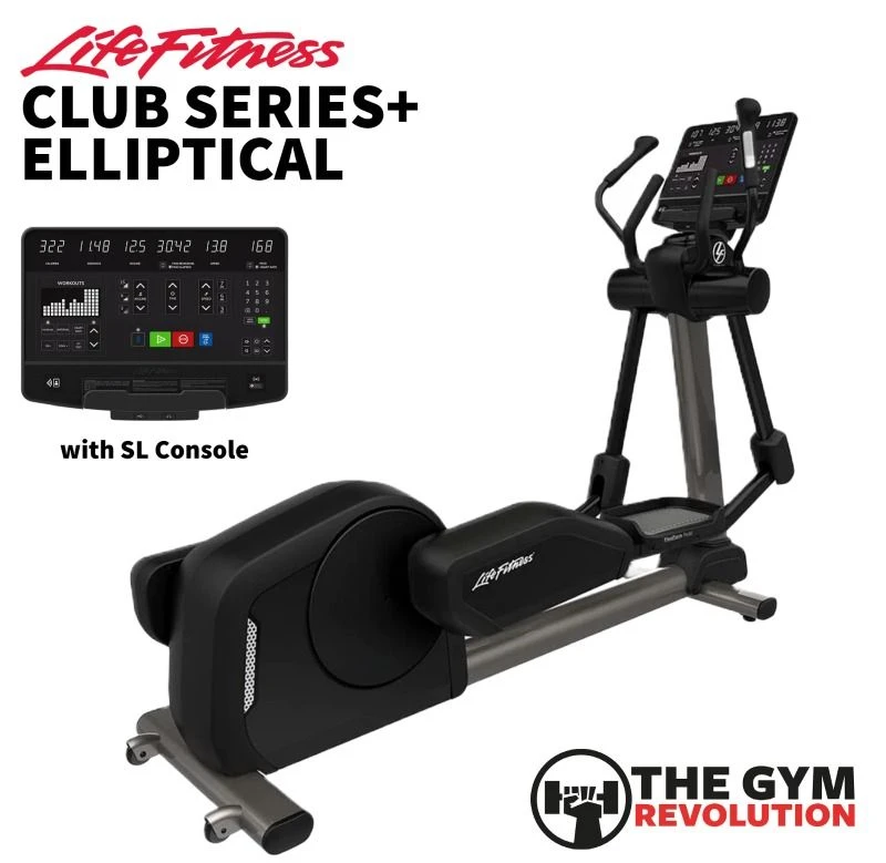 Life Fitness CLUB SERIES+ ELLIPTICAL CROSS-TRAINER 3 Life Fitness CLUB SERIES+ ELLIPTICAL CROSS-TRAINER