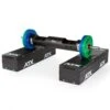 ATX Strongman Log Drop Pads (Pair) - Own Logo Option -Gymforge Fitness Shop logs in use
