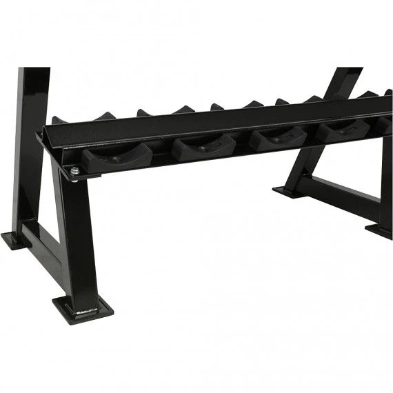Dumbbell Saddle Rack - All-Black - 144cm 5 Dumbbell Saddle Rack - All-Black - 144cm - Image 3