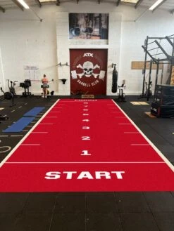 Red - Grasshopper Artificial Grass Performance Speed Track 15 Red - Grasshopper Artificial Grass Performance Speed Track -Gymforge Fitness Shop platoon red