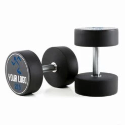 Custom Logo Pro Urethane Dumbbells Set 17 Custom Logo Pro Urethane Dumbbells Set -Gymforge Fitness Shop pud cl 2250